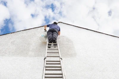 Peinture extérieure à Camoël — façades et ravalement